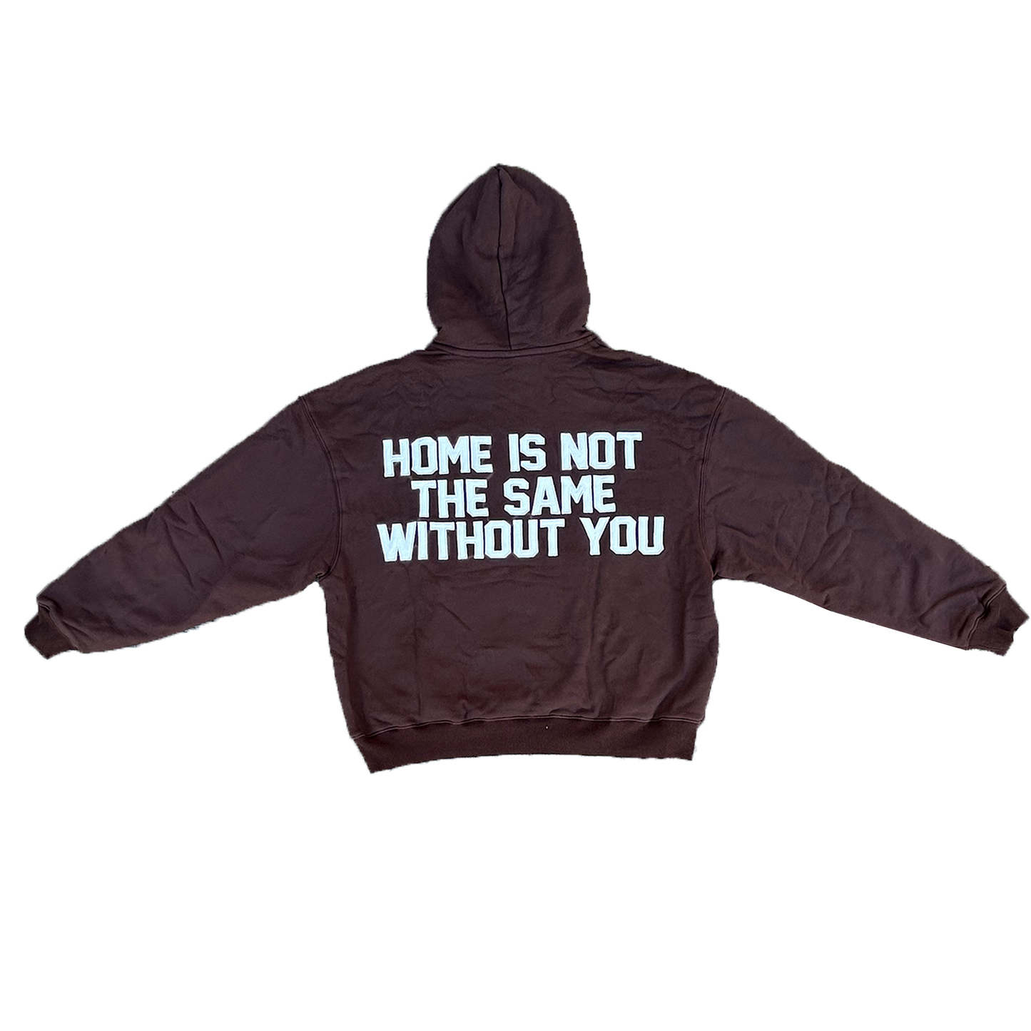brown hoodie - without you