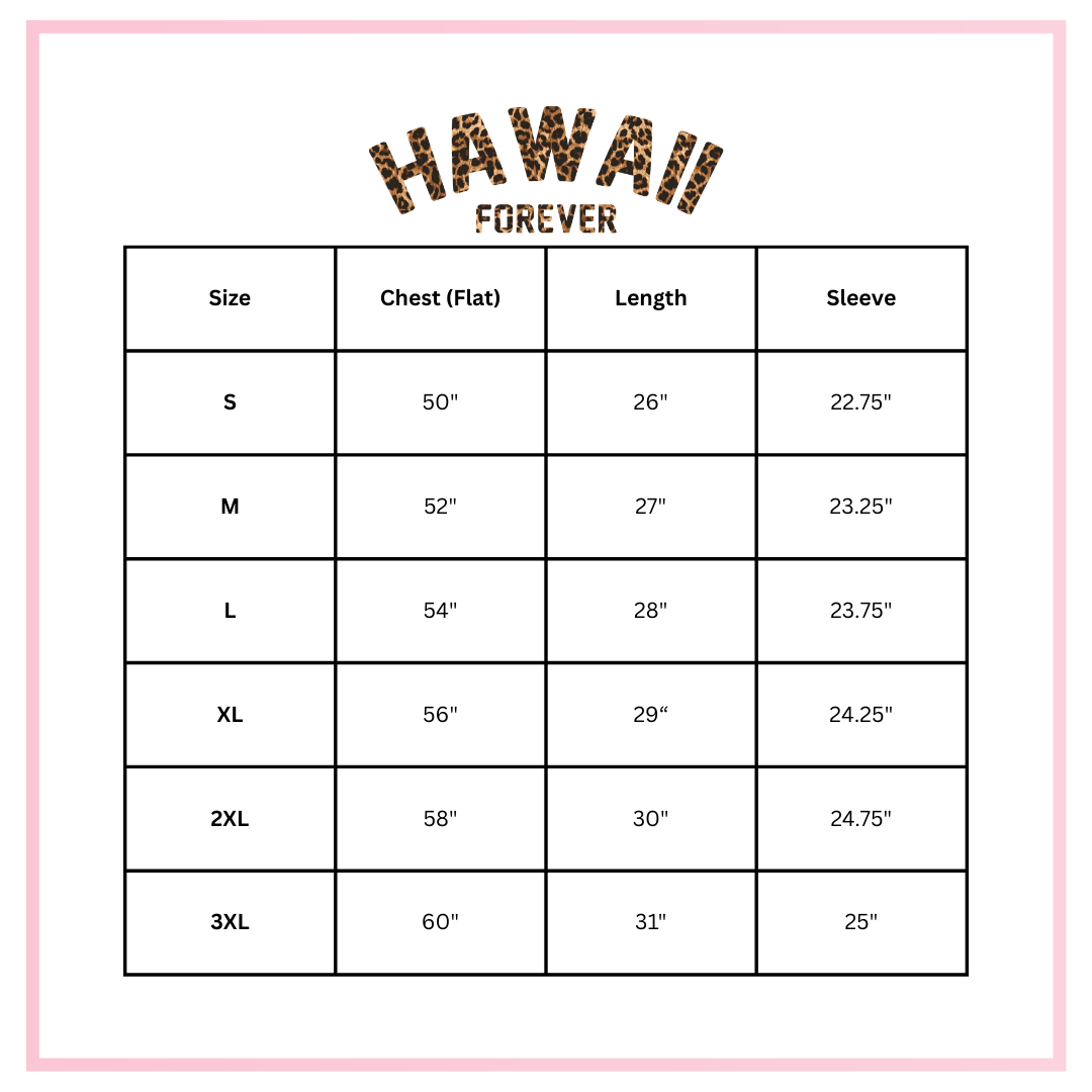 Leopard Hawai'i Forever Hoodie