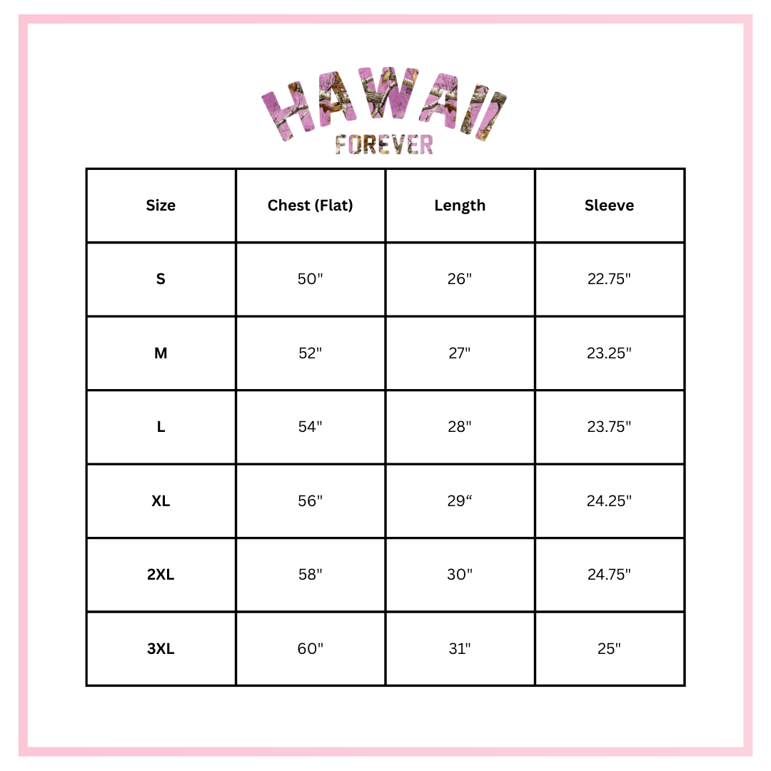 Pink Camo Hawai'i Forever Hoodie