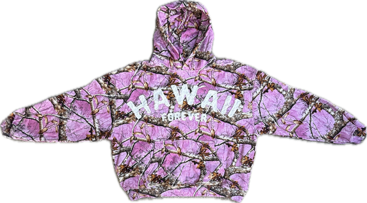 pink camo hoodie