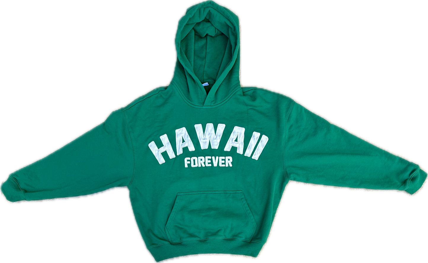green hoodie - without you