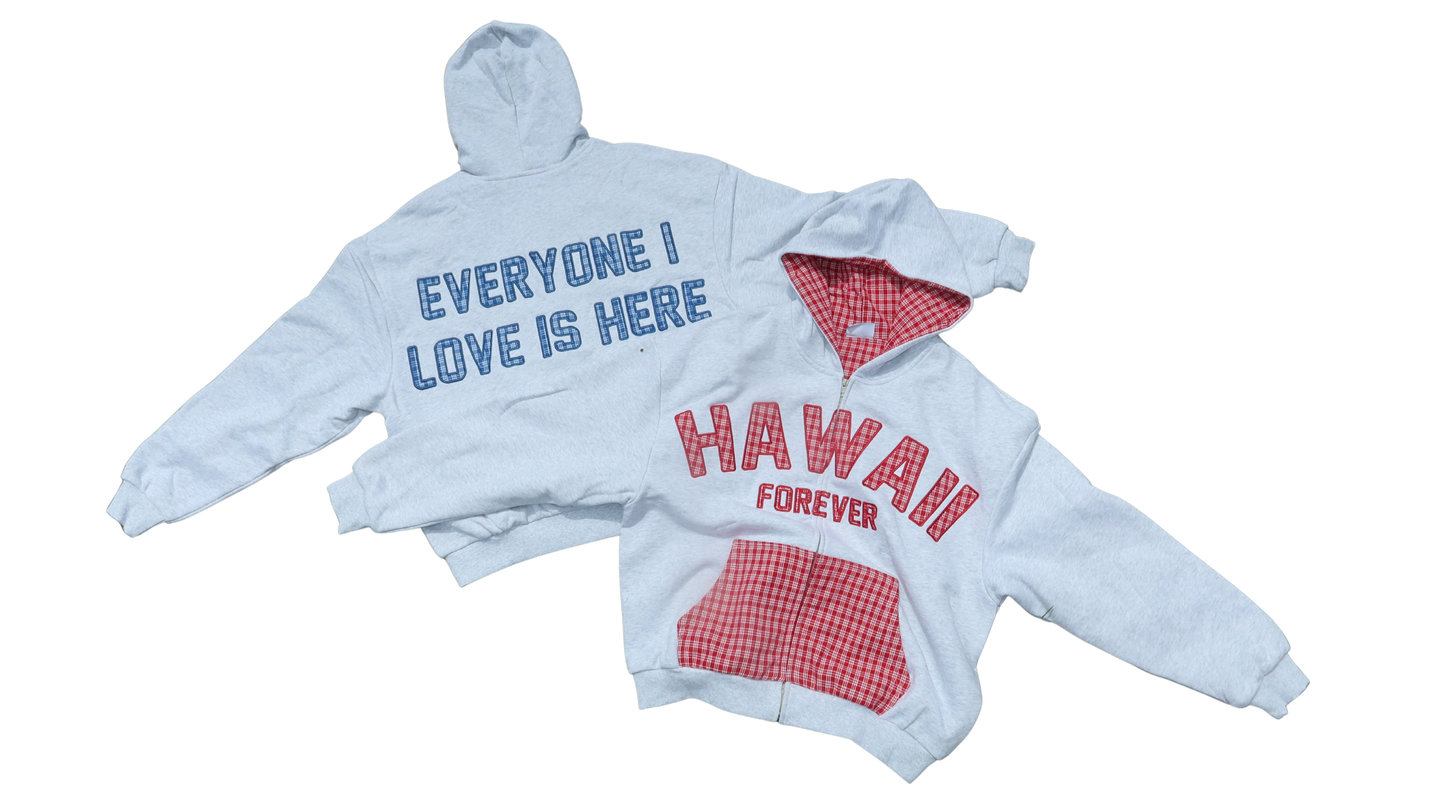 Polū Palaka Hawai'i Forever Hoodie