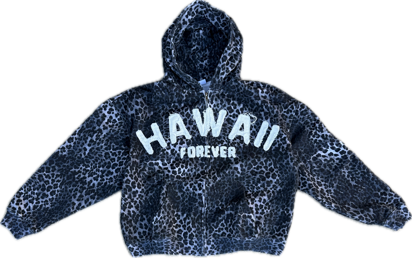 black leopard hoodie