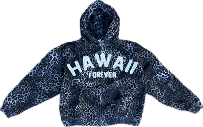 black leopard hoodie