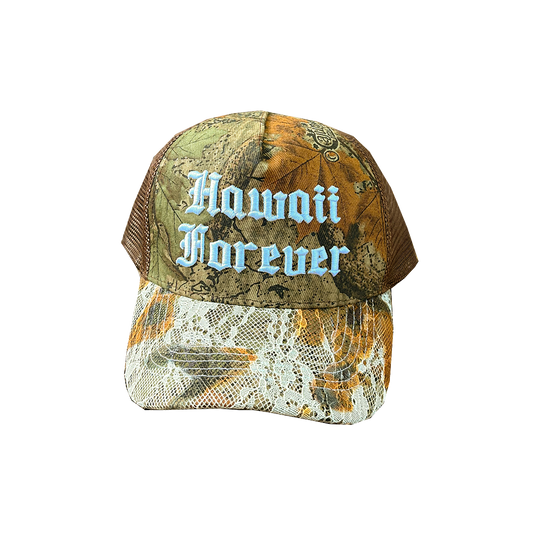 Camo Hawai'i Forever Trucker Hat