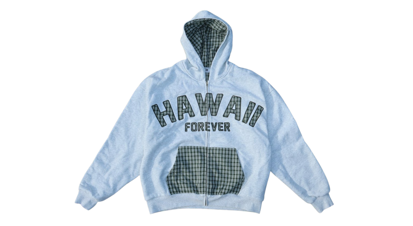 ʻŌmaʻomaʻo Palaka Hawai'i Forever Hoodie