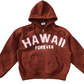 "I Wish You Were Here" Mocha Zip Hoodie